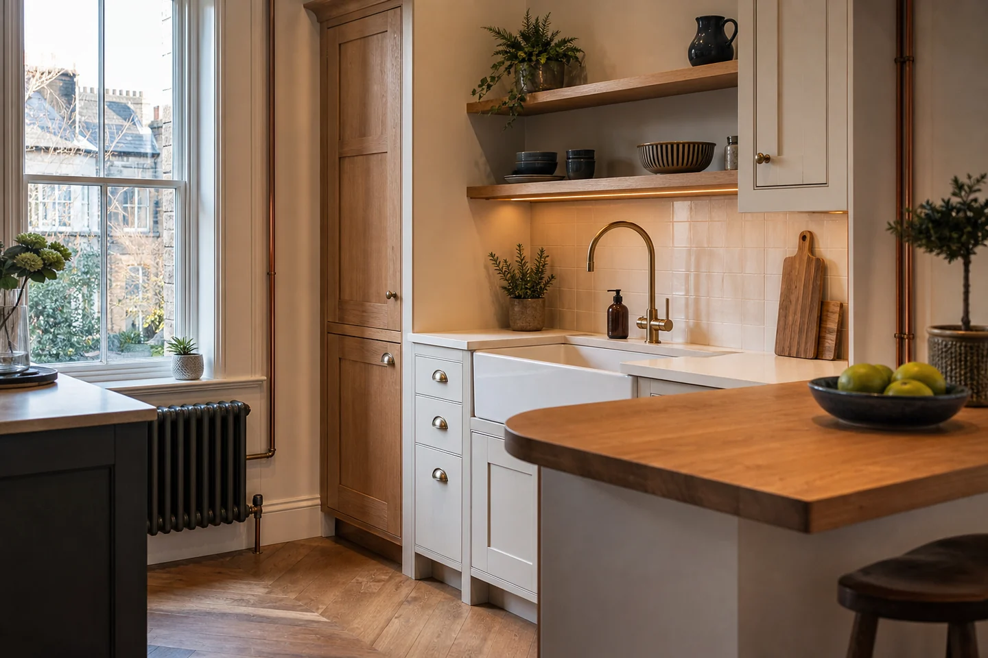Kitchens service setting